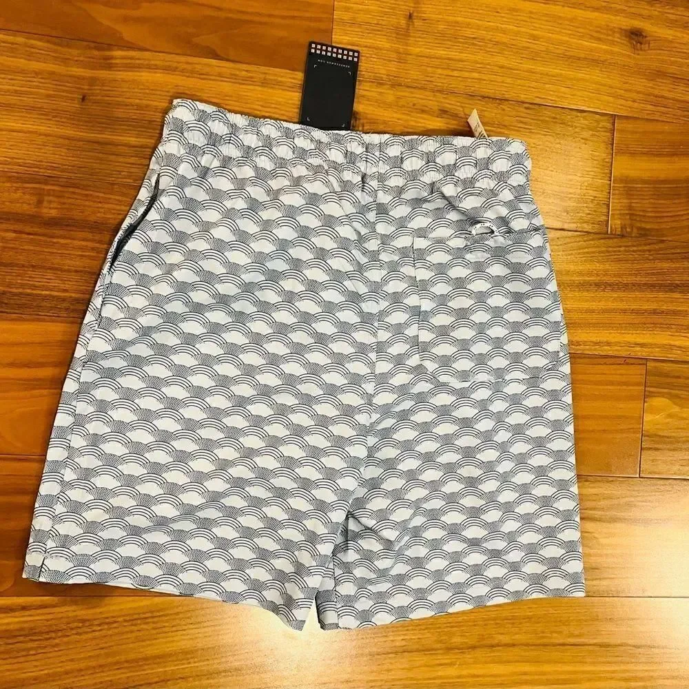 Ben Sherman classic wave swim trunk size small NWT